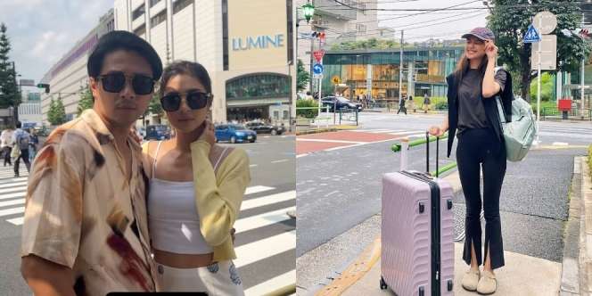 10 Potret Mikha Tambayong ke Jepang, Curi Perhatian Kerja Sambil Liburan Pemotretan di Tengah Jalan