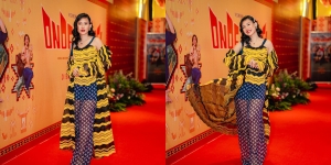 10 Potret Shenina Cinnamon di Premier Film 'Onde Mande', Serba Kuning Hitam ala Ratu Lebah