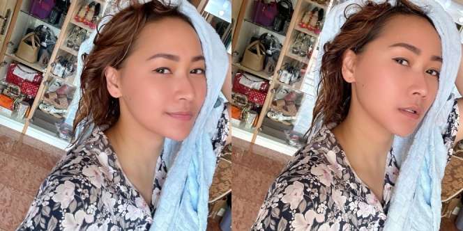 Potret Inul Daratista Pamer Foto Selfie Abis Keramas, Panen Pujian Disebut Awet Muda dan Cantik Natural