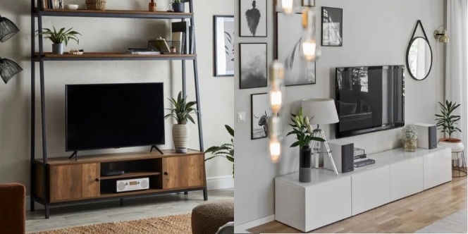 26 Meja TV Minimalis Kayu Sederhana untuk Mempercantik Ruanganmu
