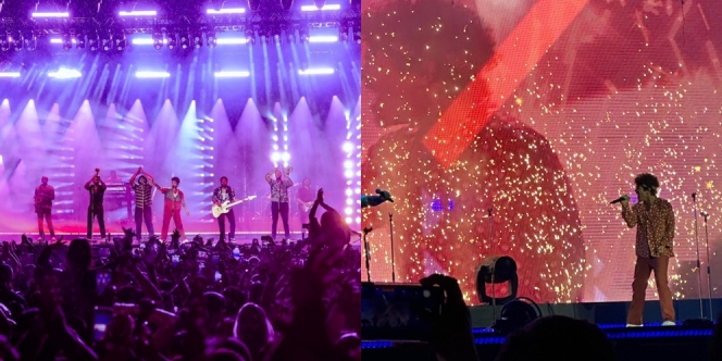Konser Bruno Mars di Korea Ditonton Banyak Idol: Jennie BLACKPINK sampai V BTS Sibuk Ngevideoin