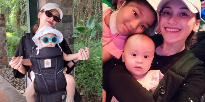 Potret Ayu Ting Ting ke Dufan Bareng Ponakan, sampai Dikira Punya Anak Dua