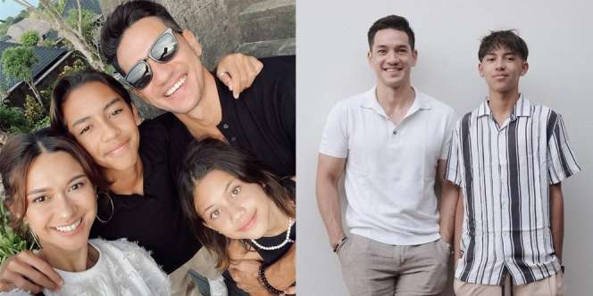 Potret Kebersamaan Andrew White dan Jason yang Makin Mirip, Bapak dan Anak Berasa Kakak-Adik!