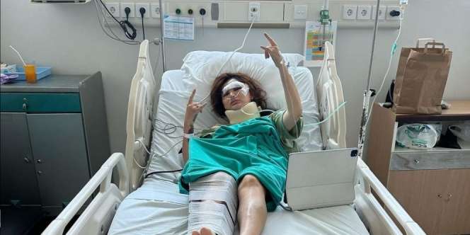 Berangsur Pulih, Angela Lee Bagikan Kronologi Kecelakaannya!  