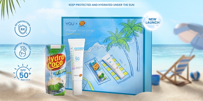 Kolaborasi Eksklusif YOU Beauty X Hydro Coco, Luncurkan Sunscreen untuk Proteksi dari Sinar Matahari