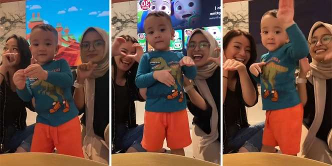 Deretan Potret Rayyanza Cipung saat TikTok-an, Awalnya Malu-Malu Tapi Lama-Lama Bikin Ngakak!
