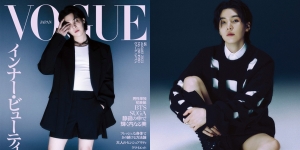 Potret Tampan Suga BTS Jadi Artis Pria Pertama yang Hiasai Cover Majalah Vogue Jepang, Auto Bikin Ciwi-Ciwi Jatuh Hati