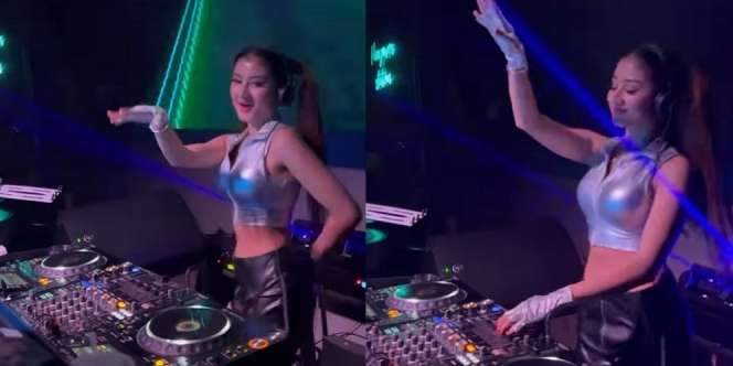 Deretan Potret Ghea Asyik Nge-DJ sambil Joget, Gayanya Kece Banget!