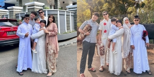 Deretan Potret Keluarga Fuji dan Fadly Faisal Rayakan Idul Adha Bersama, Tak Tampak Kehadiran Rebecca Klopper