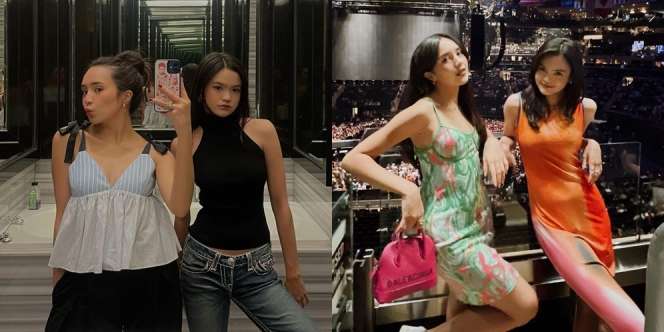 Potret Kompak Beby Tsabina dan Cut Keysha, Kakak-Adik yang Sama-Sama Kece Meski Punya Style Berbeda