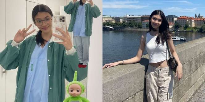 Kuliah Ahli Bedah Jantung, Ini Deretan Potret Sasikirana Asmara Anak Anjasmara di Praha yang Curi Perhatian!