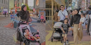 10 Potret Liburan Omesh dan Keluarga di Hongkong - Bawa Ketiga Anaknya ke Disneyland!