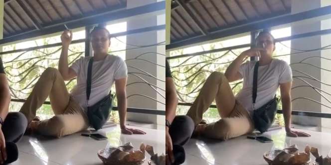 Potret Gaya Nicholas Saputra Nongkrong Ngudut Santai, Netizen: Kayak Mamang yang Mudah Digapai