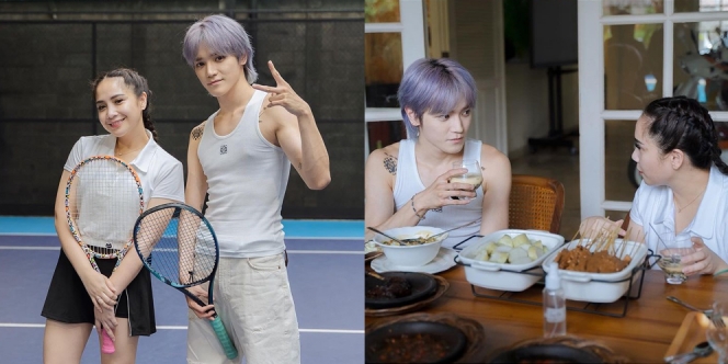 Dari Main Tenis hingga Makan Berdua, Ini Potret Kebersamaan Nagita Slavina dan Taeyong NCT yang Bikin Sijeuni Iri Berat