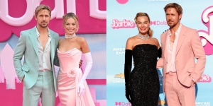 7 Potret Kebersamaan Ryan Gosling dan Margot Robbie di Premier Film 'Barbie', Klop Banget!