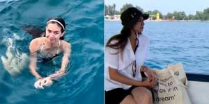 Potret Keseruan Yuki Kato Liburan di Pulau Seribu, Santai di Atas Kapal hingga Asyik Menyelam