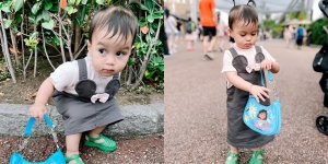 Potret OOTD Zakia Anak Natta Reza Bak Model Cilik, Auto Bikin Gemas Berjamaah