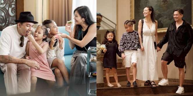 10 Potret Seru Keluarga Sharena Delon Saat Staycation, Definisi Family Goals yang Sesungguhnya!
