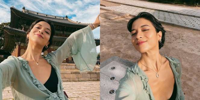Kerja Sambil Liburan, Ini Potret Cantik Putri Marino di Korea Selatan yang Tuai Sorotan
