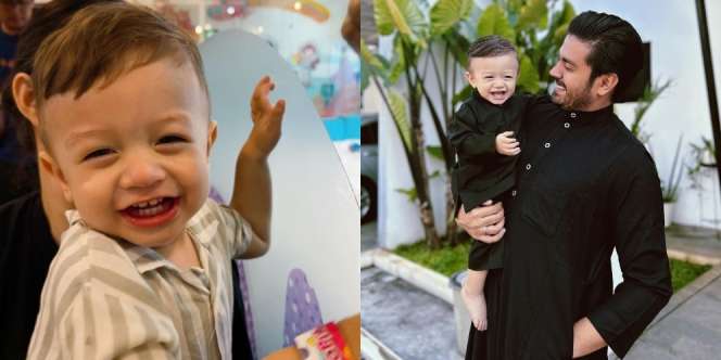 Potret Terbaru Baby Arash Anak Kedua Faradilla Yoshi, Makin Ganteng dengan Wajah yang Bule Banget 