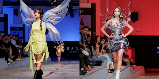 8 Potret Adu Gaya Yuki Kato dan Fuji di Runway JF3 2023, Lebih Kece Siapa?