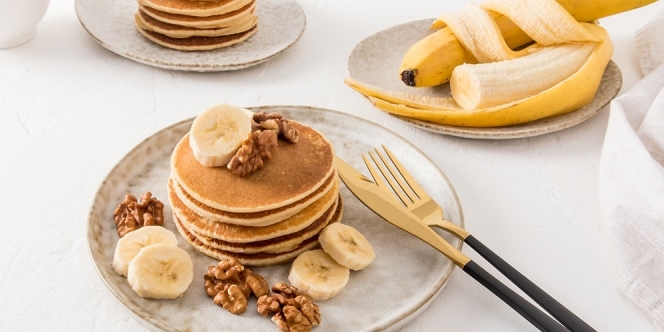 14 Resep Pancake Pisang Sederhana, Lezat, Simpel dan Mudah Dibuat untuk Menu Sarapan Nih!