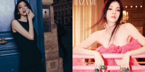 Pesonanya Sukses Bikin Jatuh Hati, Han So Hee Pancarkan Visual yang Memukau di Pemotretan Harper's Bazaar Korea