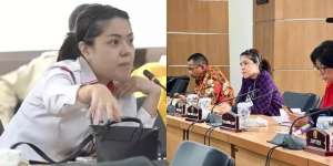 Deretan Potret Tina Toon saat Rapat DPRD, Penampilan Dipuji Meski Tanpa Make Up