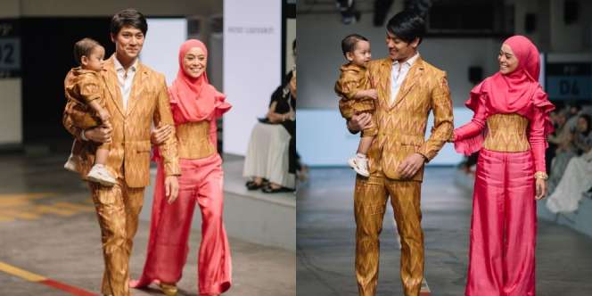 10 Potret Kompak Lesti Kejora dan Rizky Billar Jadi Model Catwalk, Gemes Banget Ajak Baby L Fashion Show