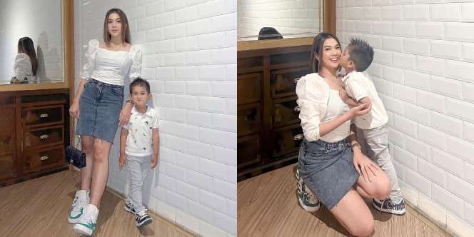 Bak Kakak Beradik, Ini Potret Terbaru Rayya Kitty Bareng Abqari Al Tariq Zia Anak Tunggalnya yang Makin Ganteng 