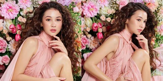 Sandrinna Michelle Tampil Serba Pink dalam Berbagai Pemotretan, Visualnya Juara Banget!