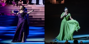 7 Potret Memukau Krisdayanti di Atas Panggung Konser 'SEMESTA'- Perlihatkan Megahnya Pertunjukkan sebagai Diva Indonesia! 