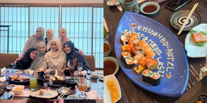 10 Potret Geng Mamayu Arisan dan Rapel Rayain Ulang Tahun Lima Anggotanya, Seru Banget!