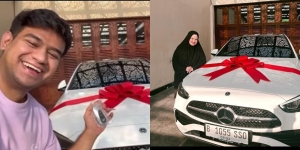 Potret Fadil Jaidi Kasih Hadiah Mobil ke Mama Wardah, Hasil Ngonten Akhirnya Bisa Kasih Ortu Hadiah