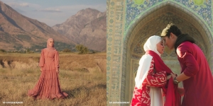Potret Lesti Kejora Syuting Video Klip di Uzbekistan, Dandan Mirip Artis Timur Tengah Banget