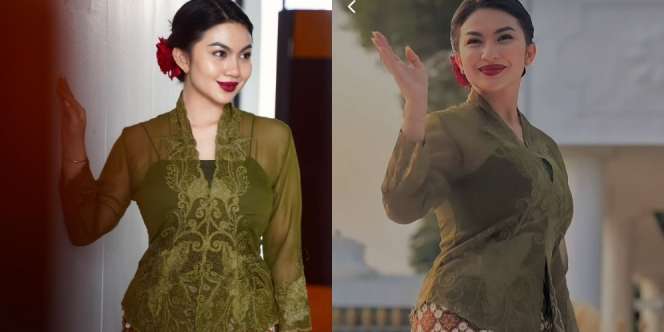 11 Potret Ayu Ariel Tatum Dalam Balutan Kebaya di Acara Istana Berkebaya, Pancarkan Pesona Khas Nusantara