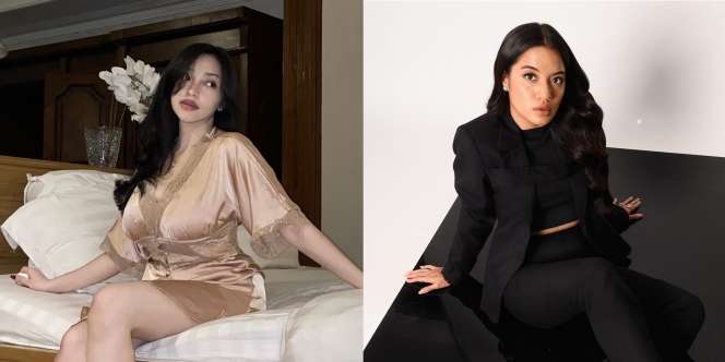 Sama-Sama Dikaruniai Bibir Tebal, Ini Deretan Adu Pesona Amanda Zahra dan Abigail Cantika
