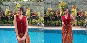 Potret Cantik Beby Tsabina Memakai Kain Batik, Perlihatkan Pesona Perempuan Indonesia!