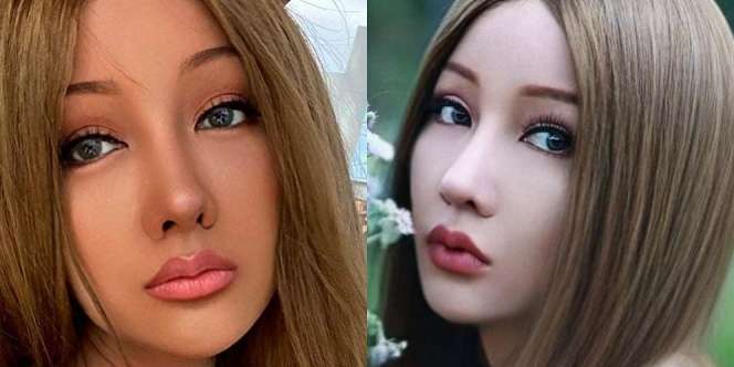 Potret Lucinta Luna Tampil Cantik dengan Kulit Tan, Tampak Eksotis Banget