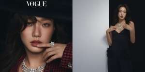 Pesonanya Tumpah Ruah, Kim Go Eun Tuai Decak Kagum Penggemar di Pemotretan Edisi Terbaru Majalah Vogue Korea