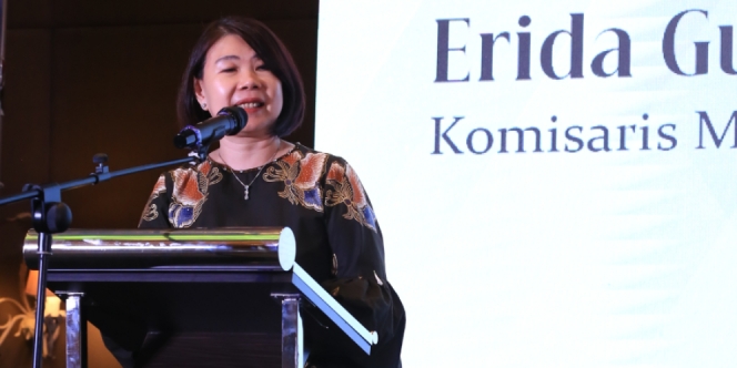 Erida Gunawan Komisaris Mandiri Utama Finance (MUF) Menerima Apresiasi Perempuan Berpengaruh, Beri Pesan untuk Para Wanita Indonesia