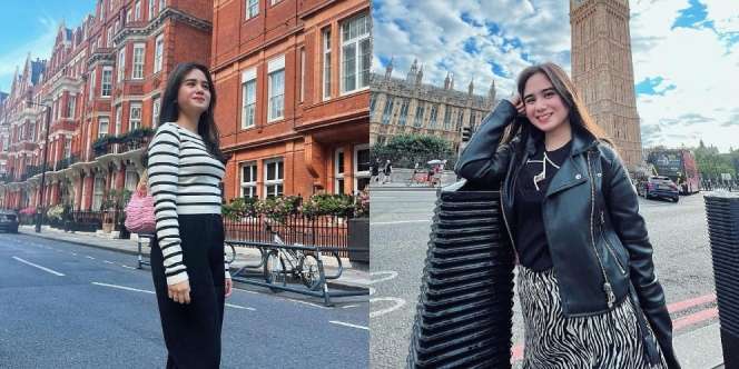Cantiknya Tissa Biani saat Liburan ke London Bareng Keluarga Dul Jaelani