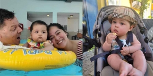 Pipi Chubby dan Wajah Bulenya Gemesin Banget, Ini Potret Liburan Baby Nova Anak Gracia Indri