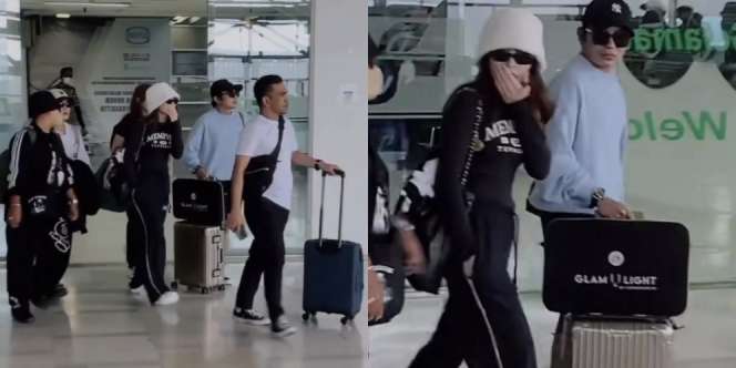 Deretan Gaya Swag Ayu Ting Ting di Bandara, Sempat Dikira Idol Korea