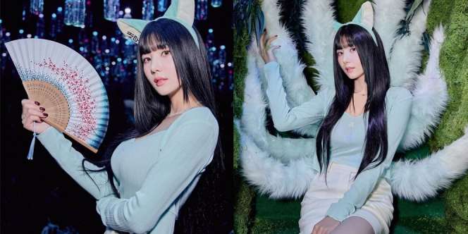 Usai Viral di Waterbomb Festival, Ini 7 Potret Kwon Eunbi yang Kembali Curi Perhatian saat Cosplay Gumiho