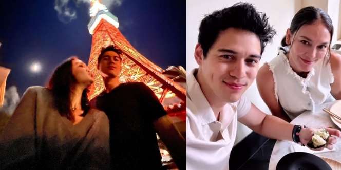 Makin Dimabuk Asmara, Ini Potret Mesra Maxime Bouttier dan Luna Maya saat Liburan ke Jepang!