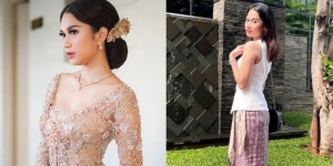 9 Potret OOTD Azizah Salsha Dalam Balutan Batik dan Kebaya, Auranya Paripurna nan Menawan!