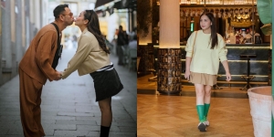 Gaya Nagita Slavina saat Liburan dii Madrid, Bak Masih Gadis Pakai Outfit Puluhan Juta