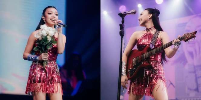 10 Potret Naura Ayu Pertama Kali Tampil di Pestapora, Sukses Hibur Penonton dengan Lagu-Lagu Hitsnya!