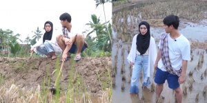 Potret Viral Pemuda Makan Martabak Manis dengan Nasi, Netizen: Sekte Macam Apa Ini?
